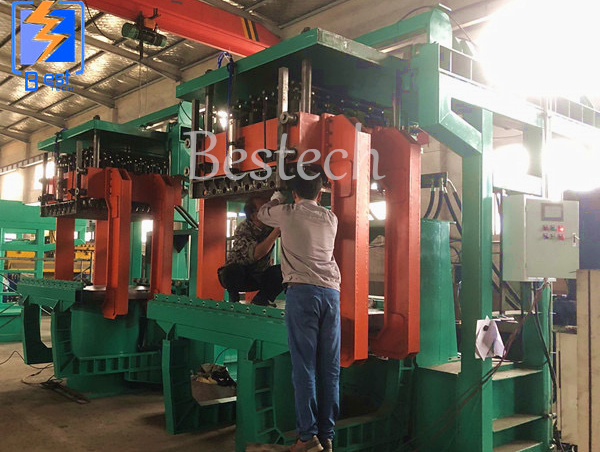 China Hydraulic powered green sand molding machine 