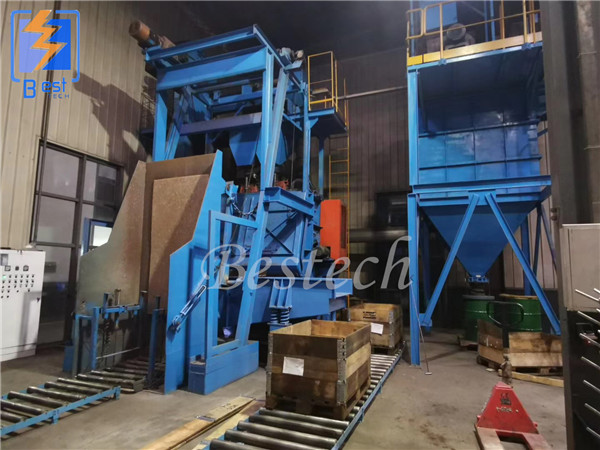 Steel  Tumble Belt Shot Blasting Machine 